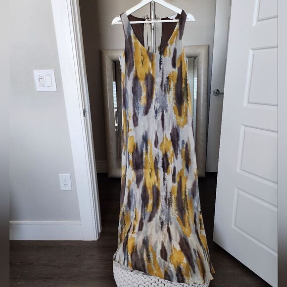 Elegant Multicolor Maxi Dress - Picture 1 of 6